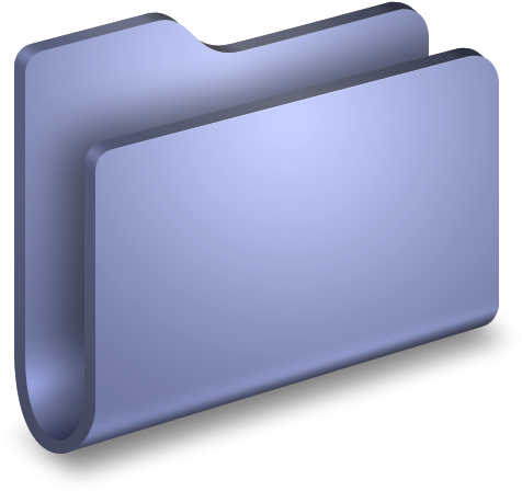 3d Clipart Folder - 3d Folder Icon Png (512x512)