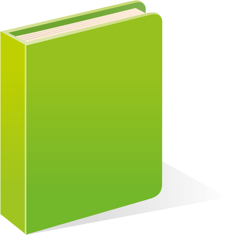 Book Clipart Green - Green Book Clipart (800x800)