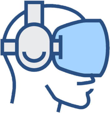 Virtual Reality Vector 14 Png Images - Vr Ar Icon (907x937)