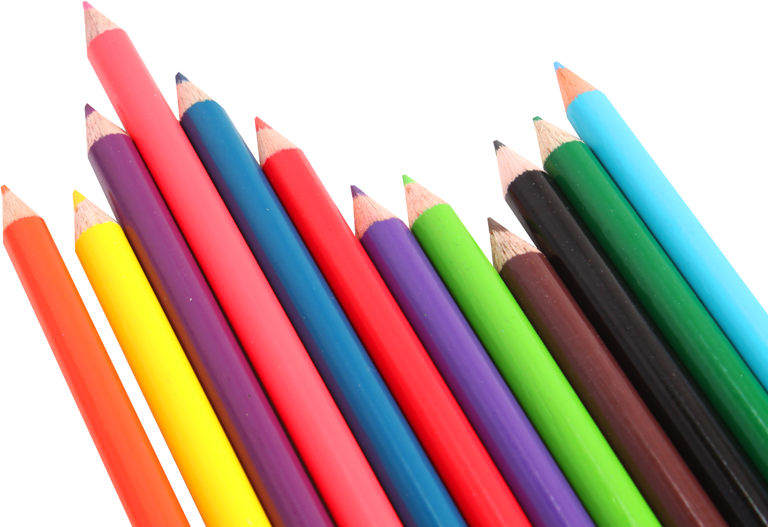 Pens And Pencils Png (1667x1146)
