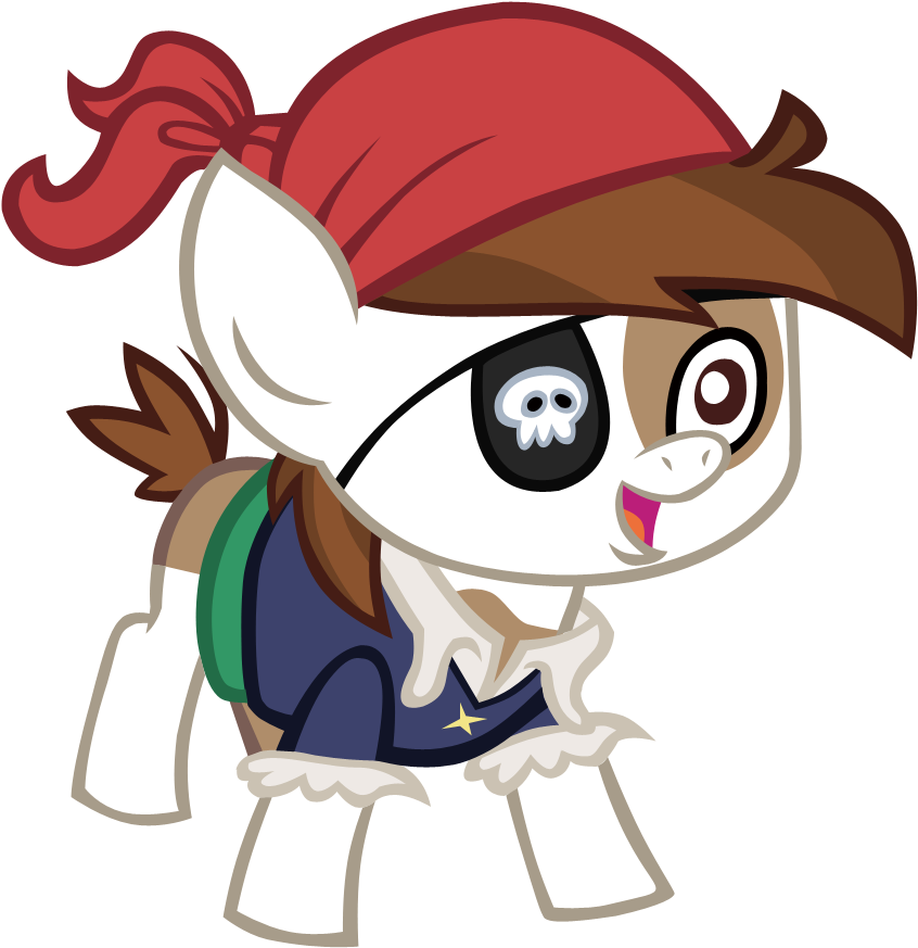 Pipsqueak The Pirate By Sawkinator - Pipsqueak My Little Pony (1000x988)
