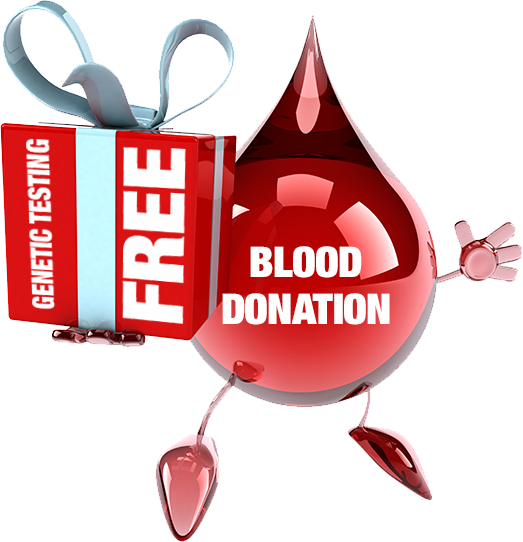 Free Genetic Te - Blood (523x542)
