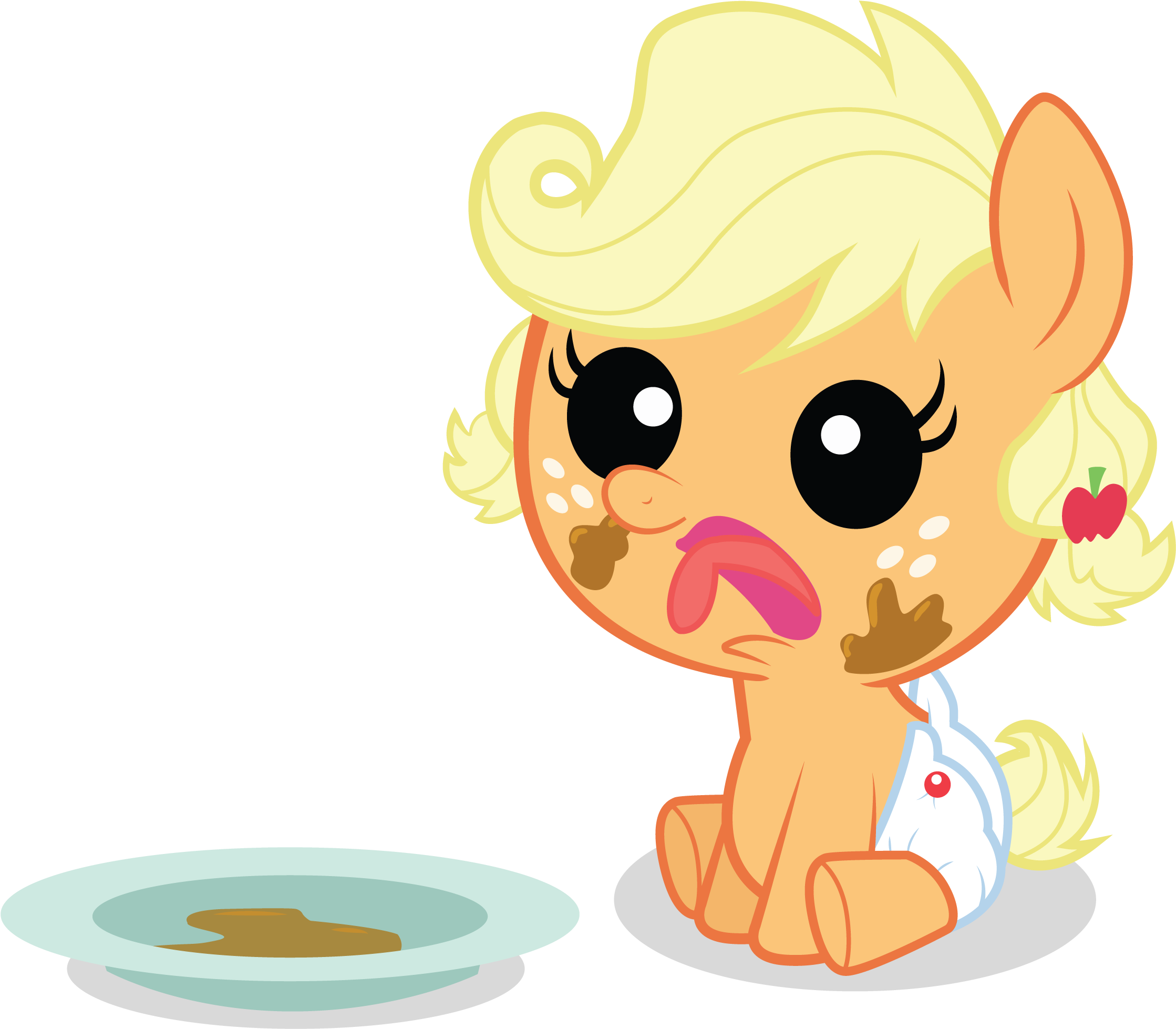 My Little Pony Applejack Baby Download - Dei My Little Pony Applejack (2262x1979)