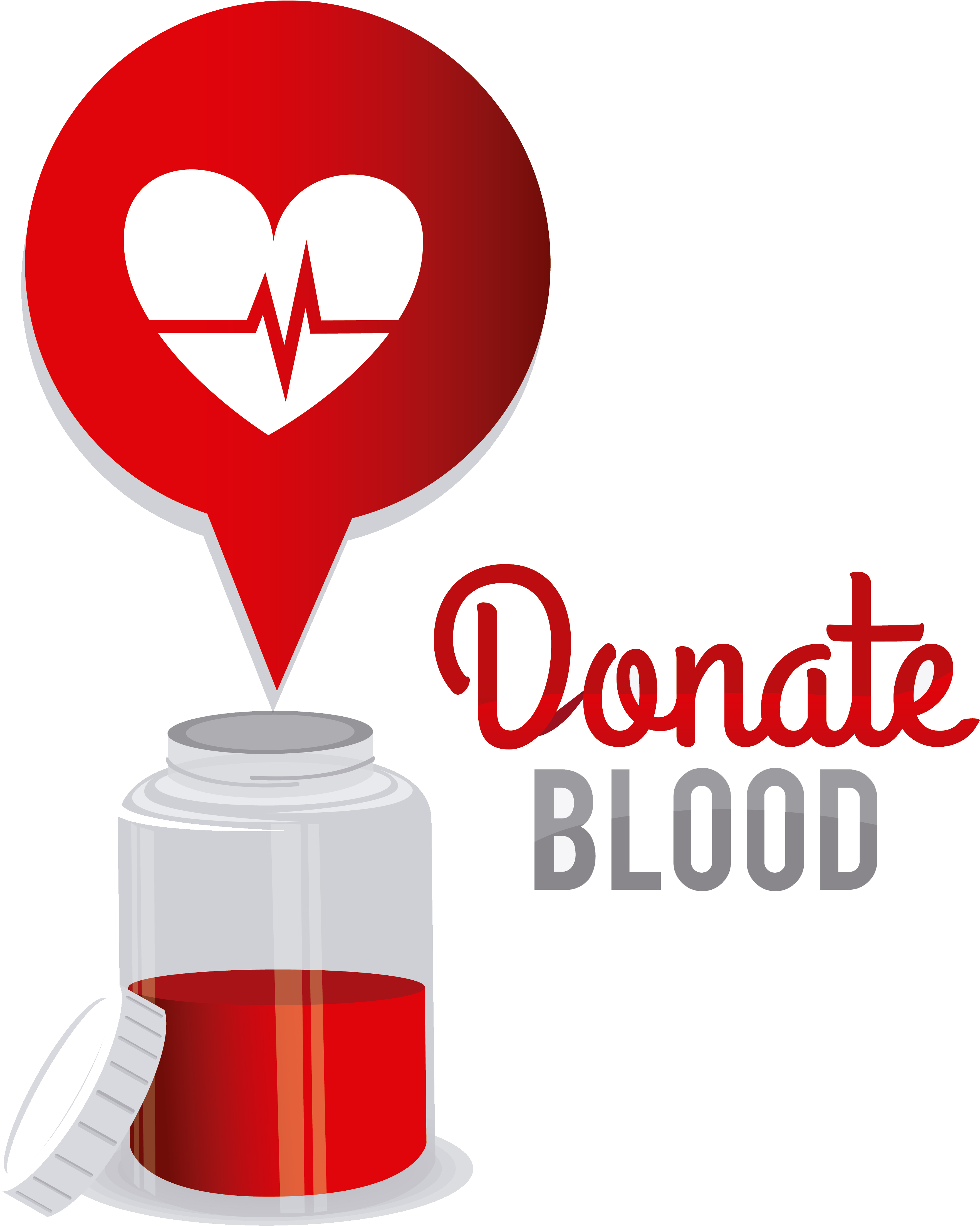 Blood Donation Of Medical Material - Blood Donation Logo Png (4937x5315)