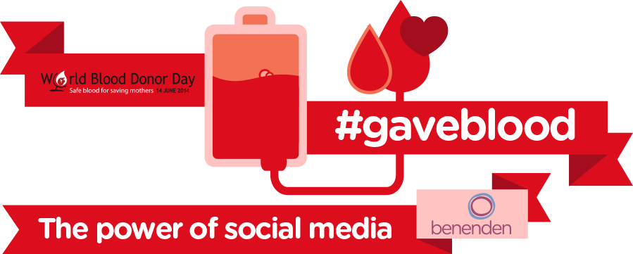 We Are Going To Use Social Media For Our Mission - Blood Donation Social Media (899x361)