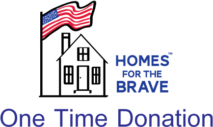 One Time Donation - Homes For The Brave (450x300)