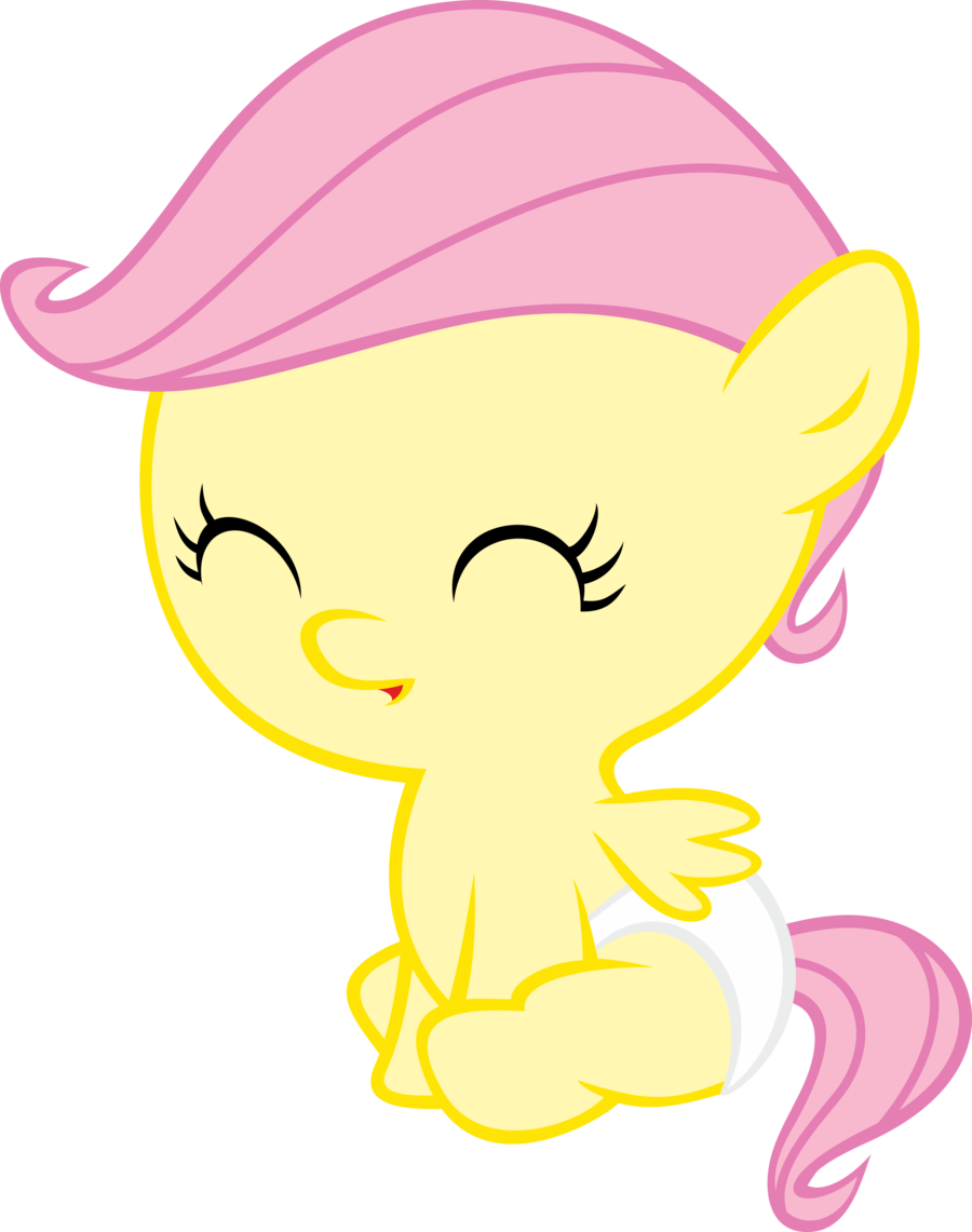 Fluttershy Rainbow Dash Pinkie Pie Rarity Twilight - Baby My Little Pony Gifs (900x1141)