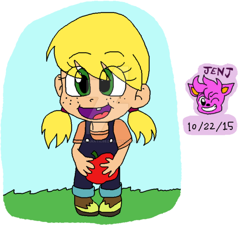 Human World - Human Applejack Baby (935x854)