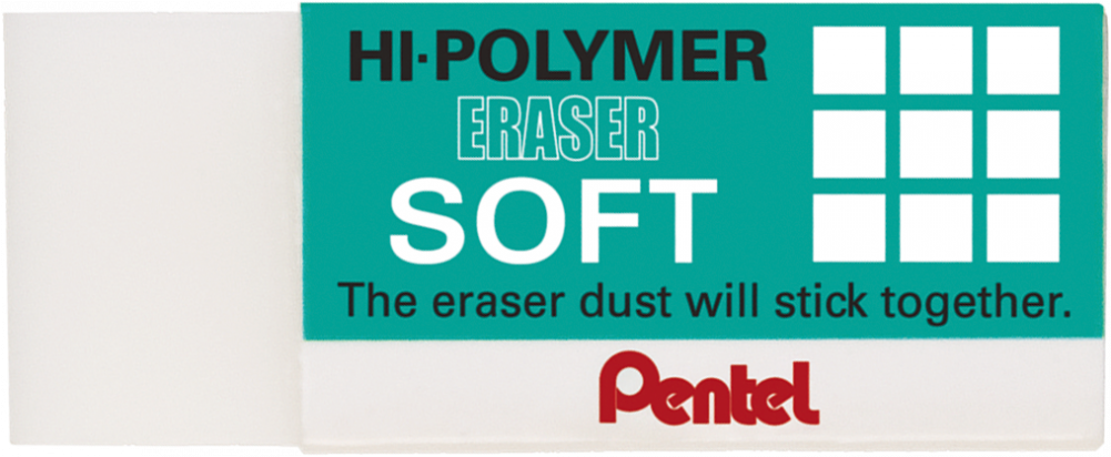 Mais Imagens - Pentel Hi Polymer Soft Eraser (1000x1000)