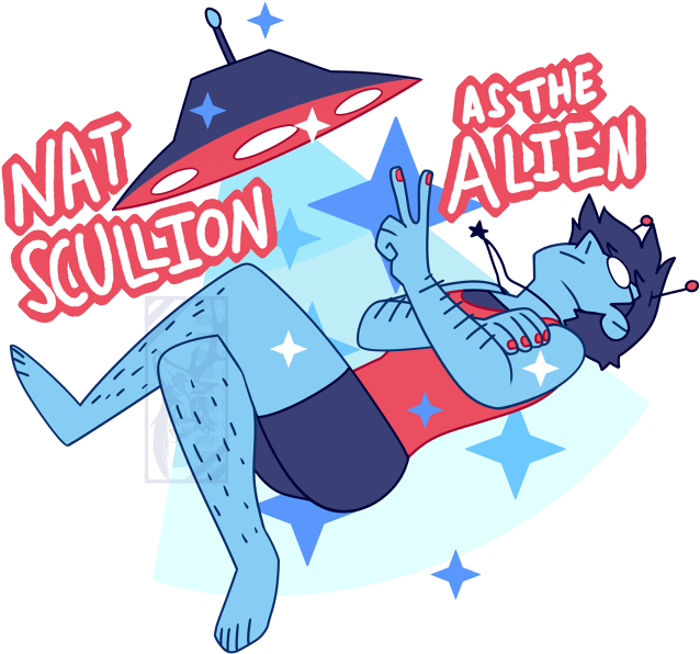 The Alien By Deer-head - Deer (700x615)