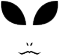 Classic Alien Face - Roblox Classic Alien Face (420x420)