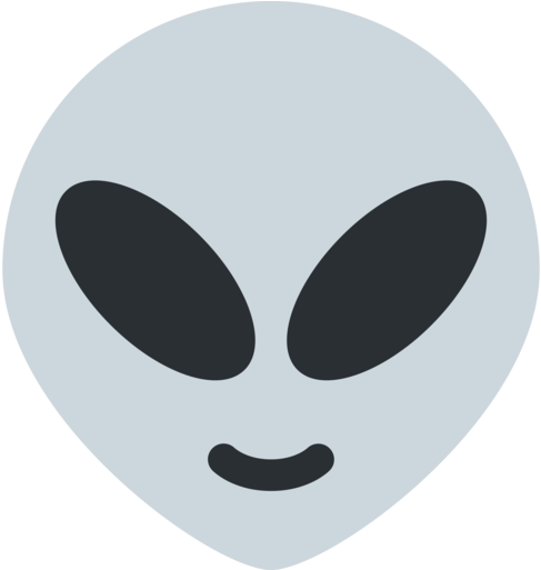 Twitter - Twitter Alien Emoji Png (512x512)
