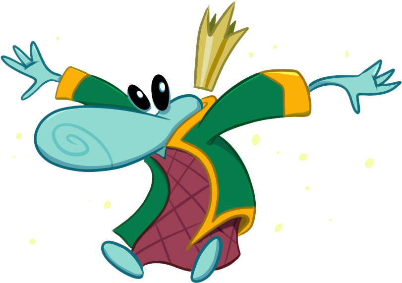 Rayman Art Jam - Rayman Legends Teensie King (871x691)