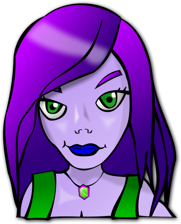 People Faces Girl Clipart - Zazzle Mein Gesicht Sie Sprechend - Plakatkunst Poster (600x742)