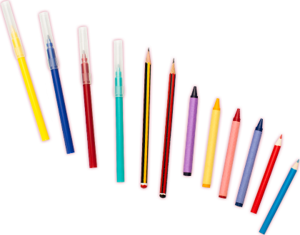 Pens, Pencils, Crayons - Writing (420x330)