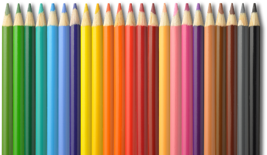 Colorful Pencil Crayons - Photography (550x407)