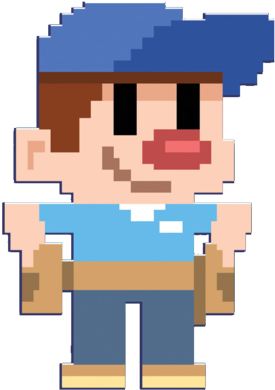 I Can Fix It - Fix It Felix 8 Bit (320x409)