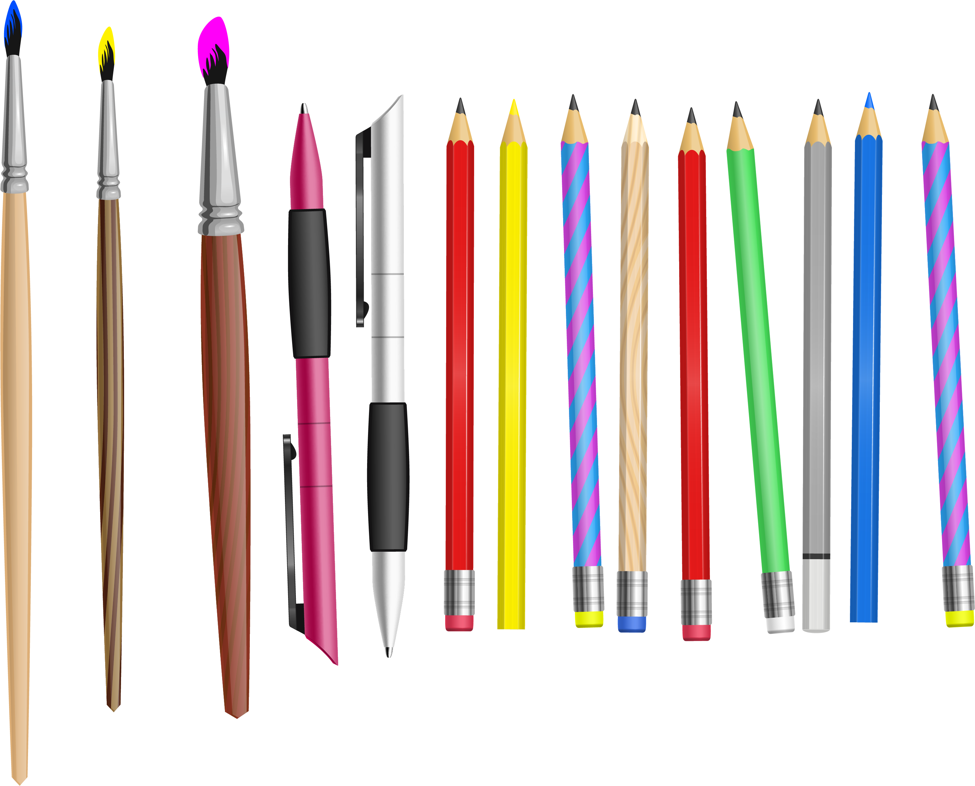 Pencil Fountain Pen Marker Pen Stationery - Pencil (4193x2995)