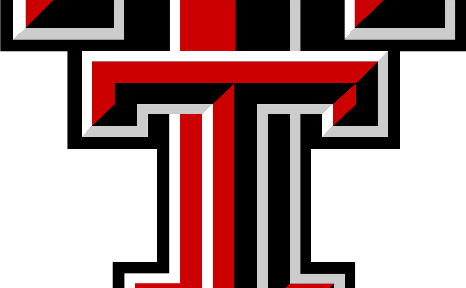 Texas Universities That Earnings The Maximum, Least - Texas Tech Logo Svg (2000x1200)