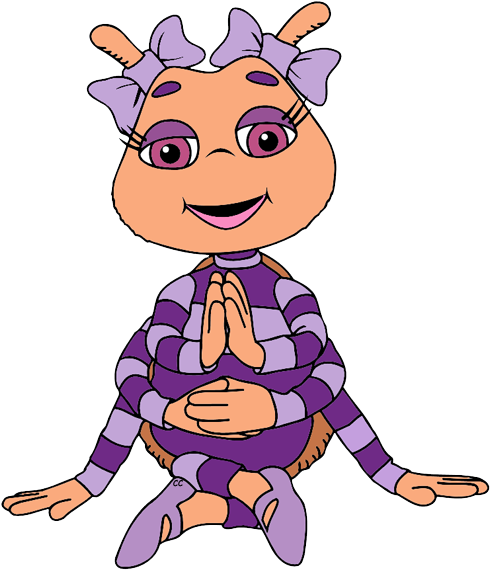 Flutterby Stingo Buttercup Diggly Aunt Tulip Webby - Cartoon (500x582)