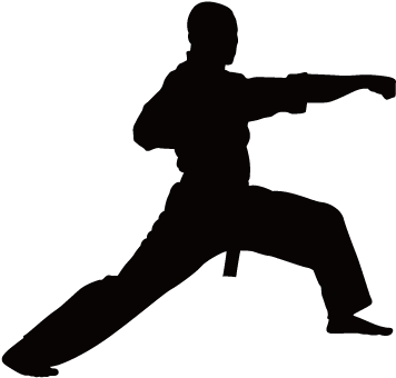 Martial Arts Karate Silhouette Clip Art - Tae Kwon Do Clipart (721x406)