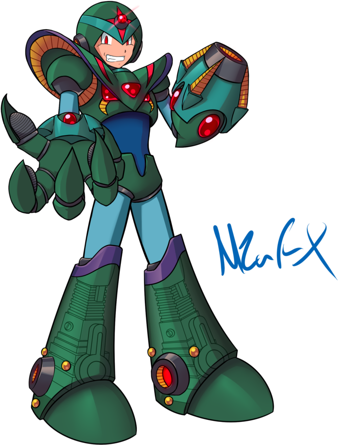 Ix Rx Armor By Mrafx - Megaman X Rx Armor (800x1000)