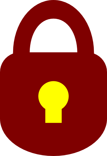 Lock Clip Art - Padlock Icon (408x595)