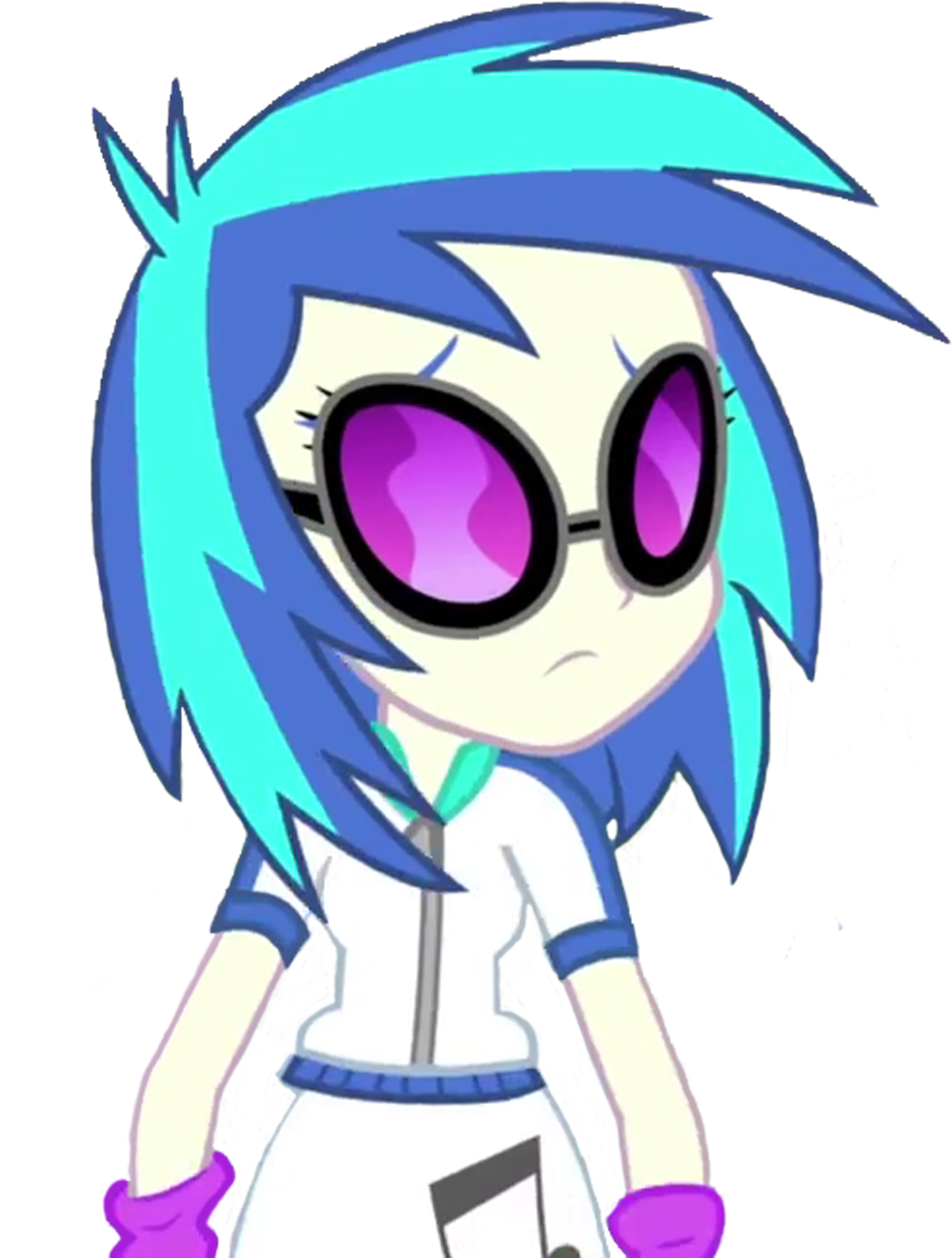 Eg Dj Pon-3 Sad Vector By Ytpinkiepie2 - Mlp Vinyl Scratch Eg (2493x3292)