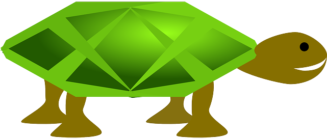 Water, Green, Swim, Animal, Swimming - Turtle Clip Art (640x320)