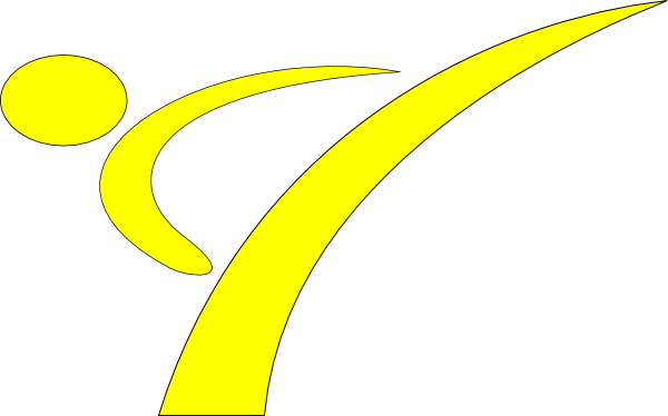 Tkd Clip Art At Clker - Taekwondo (600x374)