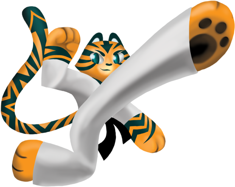 Alexei Taekwondo Tiger By Snowboardleopard - Tiger Taekwondo (923x865)