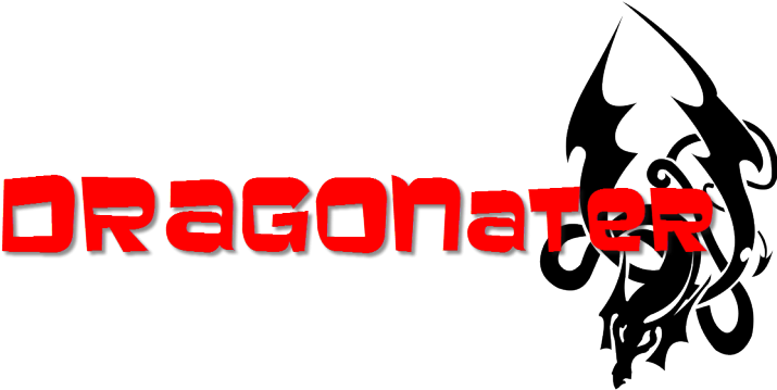 Logo Dragonater - Humorous Humorous Humorous Square Sticker 3" X 3" (725x365)