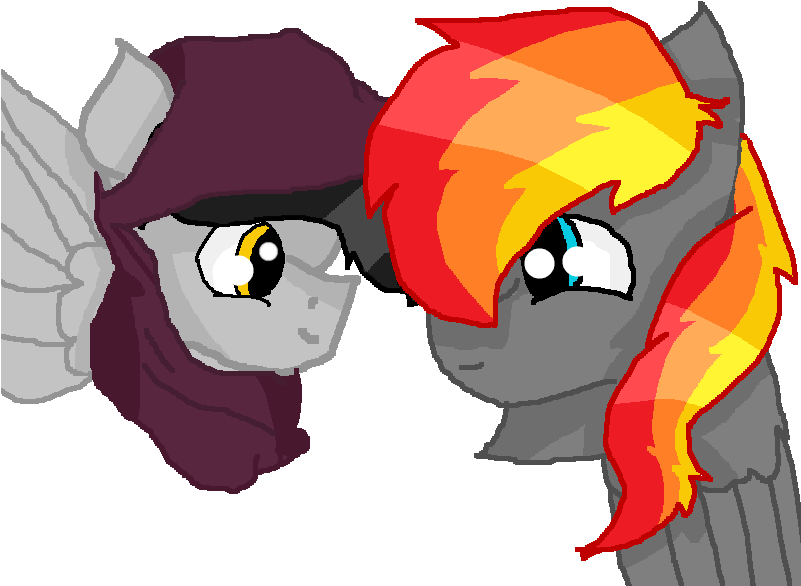 My Da Mom And Dad By Mlp And Anime Rock - Cartoon (800x600)