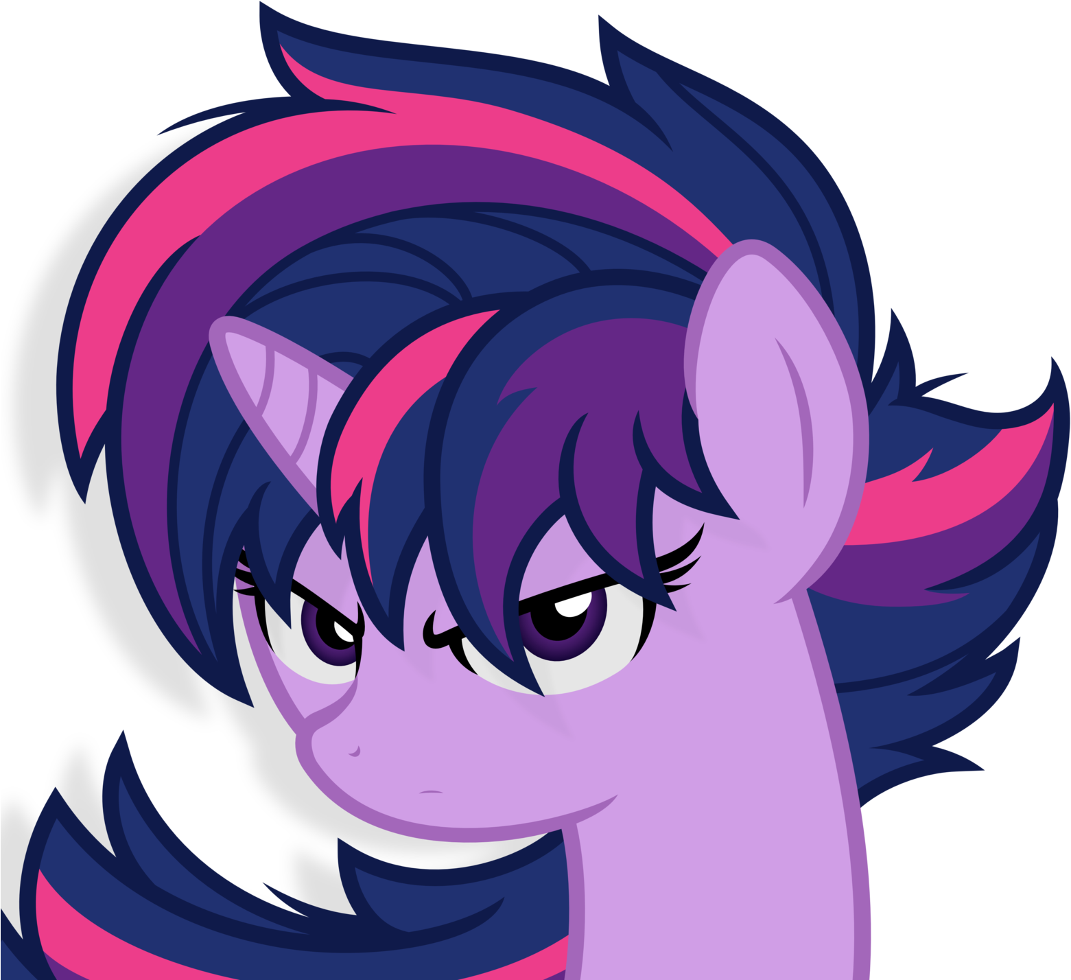 Twilight Sparkle Punklight By Godoffury - Twilight Sparkle New Hair (1600x1451)