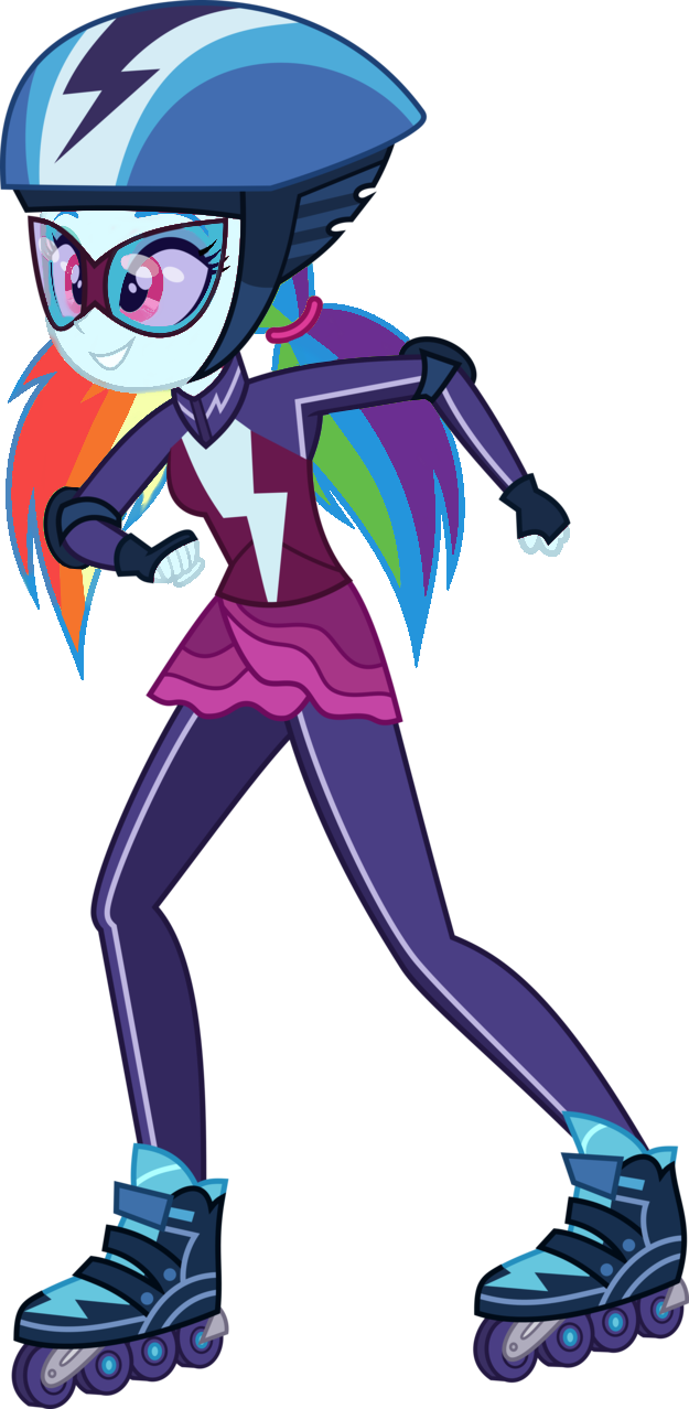Au Rainbow Dash Sport Style By Sunsetshimmer333 - Hasbro Equestria Girls Friendship Games Patinaje (625x1278)