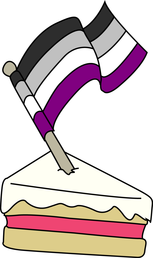 A Very Ace Cake By Dreaming Of Okains - Asexual Asshole (600x1010)