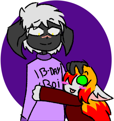 Happy Birthday Dude @ask The Purple Minion - Cartoon (500x516)