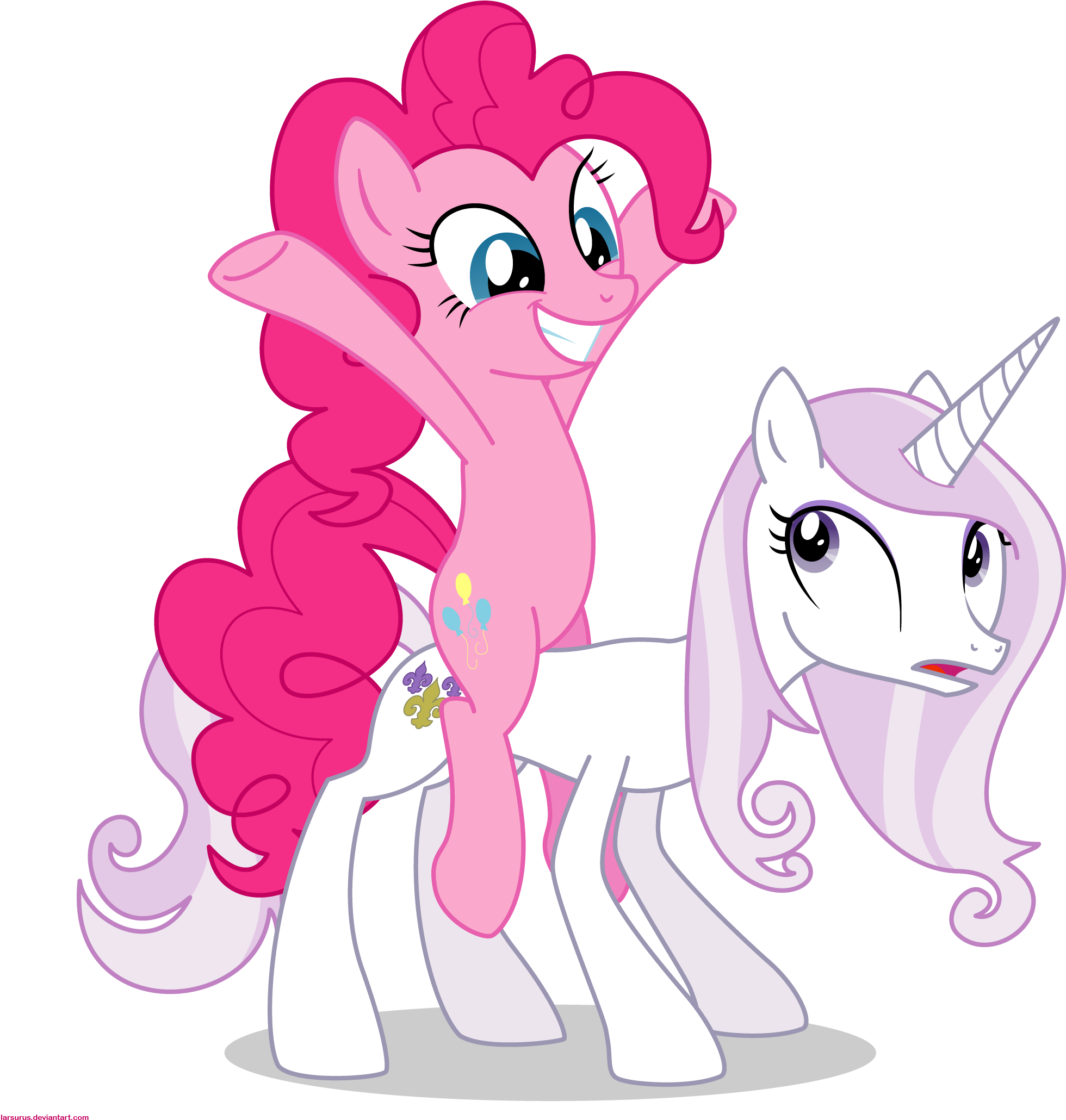 Fleur The Posing Pony And Pinkie Pie - Pinkie Pie Is Sex (2200x2100)