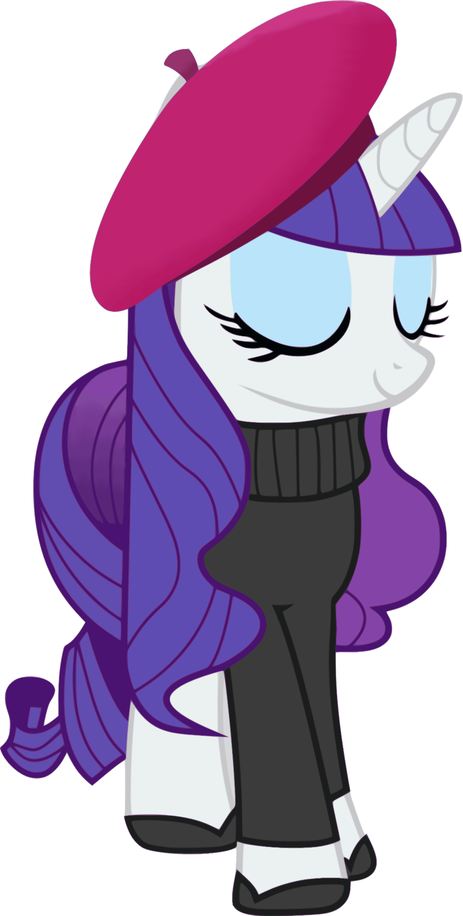 Human Rarity In Manga Girl Style By Magic - My Little Pony French (900x1781)
