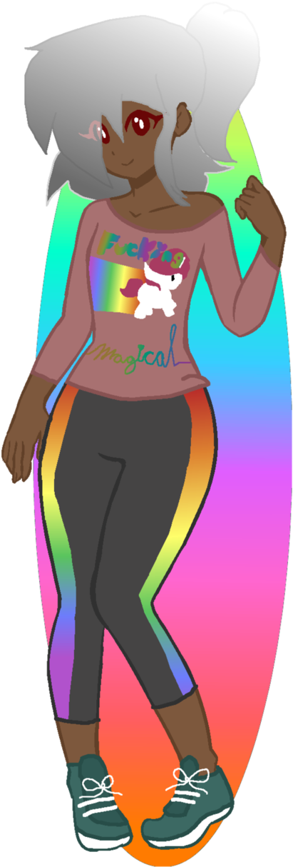 Potato's Updated Human Form By Mlp And Anime Rock - Painting (643x1243)