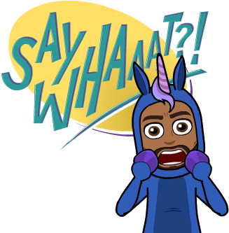 We Are All Connected Via Subconscious Mind, Where Our - Shocked Bitmoji (398x398)