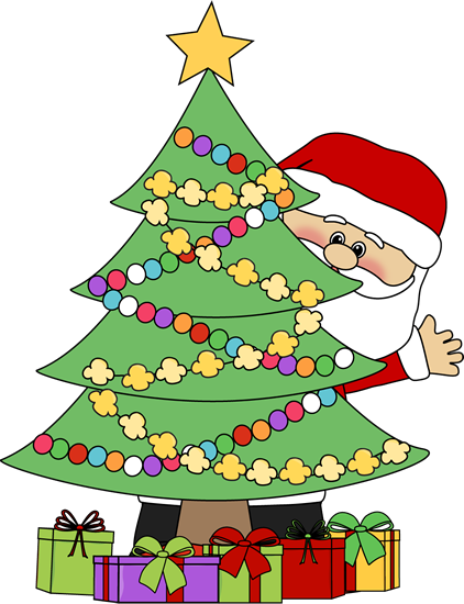Christmas Tree Clip Art - Christmas Day (422x550)
