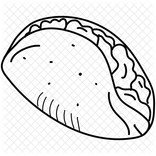 Taco Icon - Fast Food (512x512)