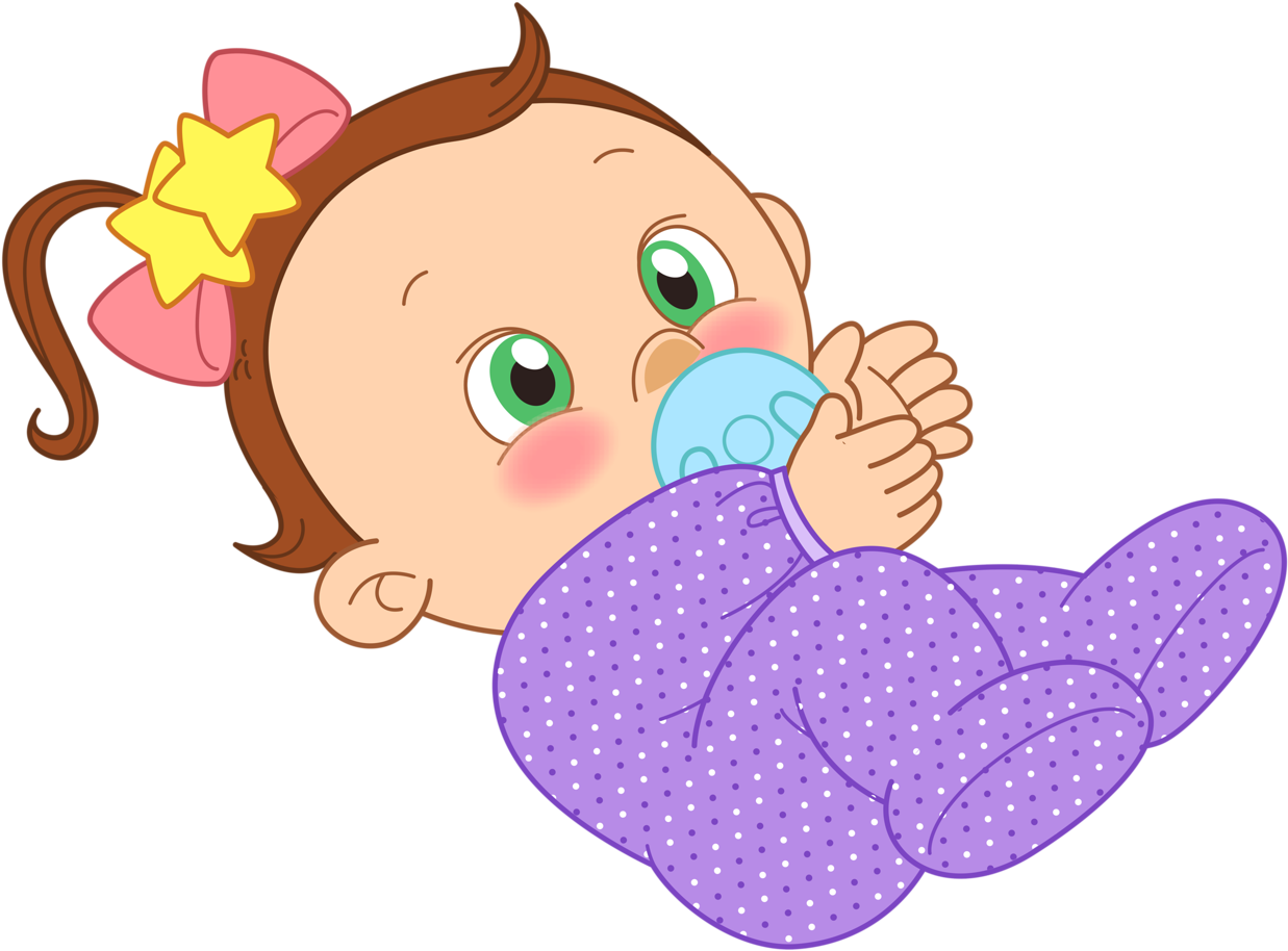 Child Infant Clip Art - Sweet Baby Coloring Book (1280x972)