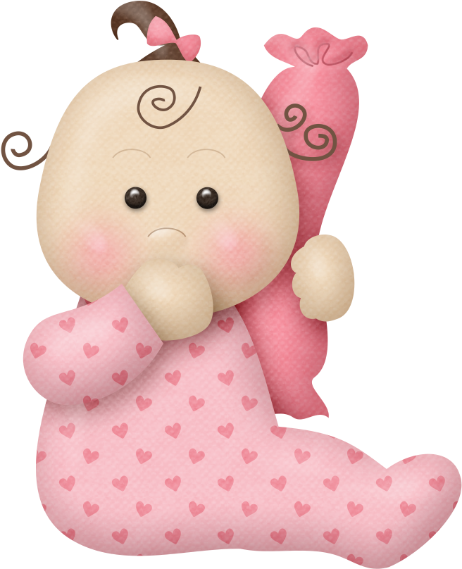 Crie E Faça Você Mesmo - Baby Girl Png (662x827)