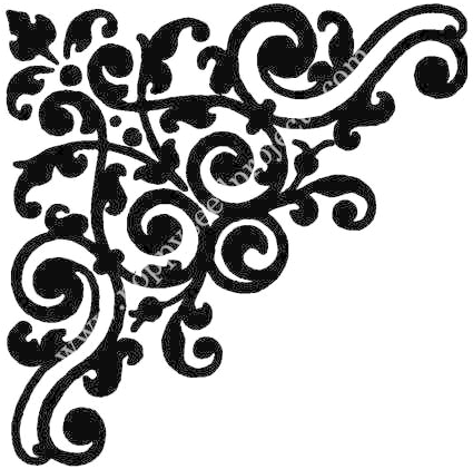 Damask Png High-quality Image - Printable Fill In Calendar (450x439)