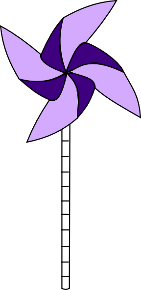 Pin Wheel Clip Art Png (288x590)