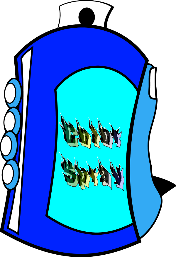 Spray Can Color - Color (600x873)