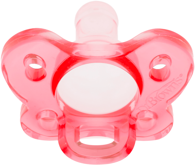 Happypaci™ Silicone Pacifiers - Dr Brown's Dr.brown's - One-piece Pacifier 2-pack - (1024x1024)