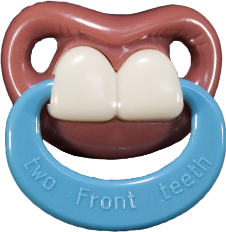 The Two Front Teeth Pacifier Is One Of The Most Popular - Billy Bob Two Front Teeth Baby Bugs Pacifier (600x613)